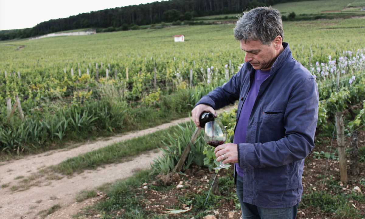 Pascal Marchand leading our tasting